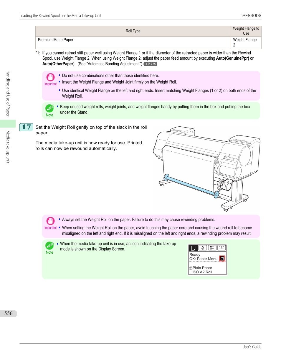Canon imagePROGRAF iPF8400S User Manual | Page 556 / 1004