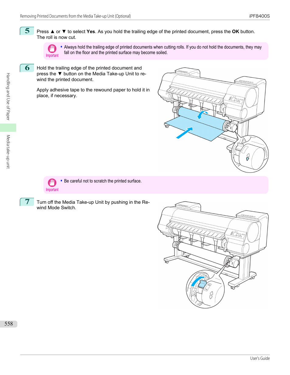 Canon imagePROGRAF iPF8400S User Manual | Page 558 / 1004