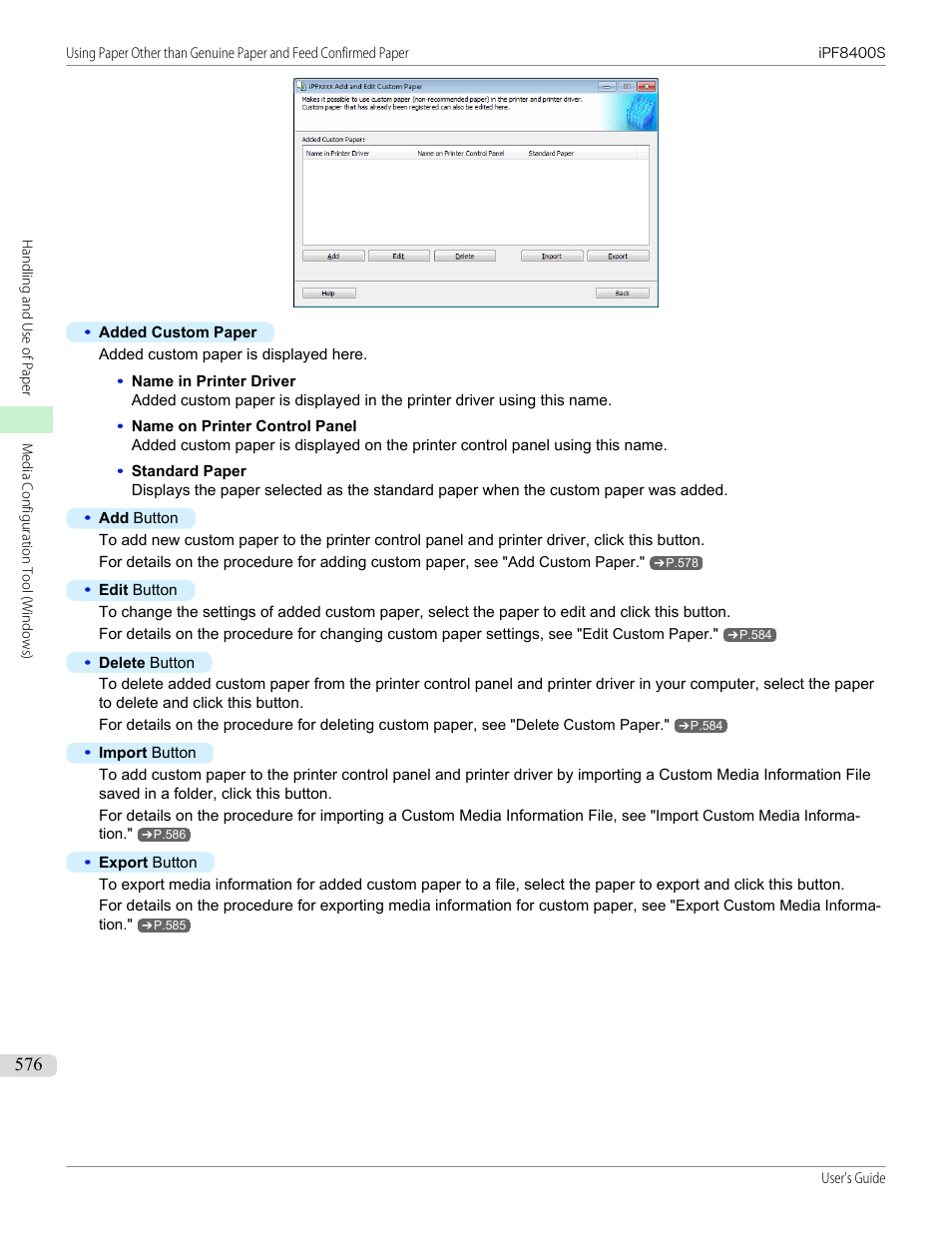 Canon imagePROGRAF iPF8400S User Manual | Page 576 / 1004