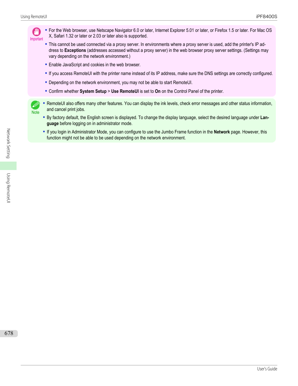 Canon imagePROGRAF iPF8400S User Manual | Page 678 / 1004