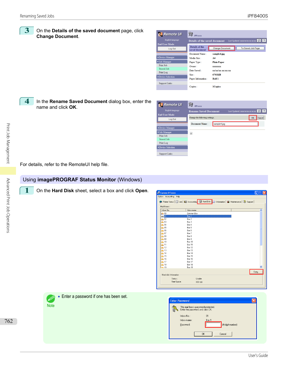 Canon imagePROGRAF iPF8400S User Manual | Page 762 / 1004