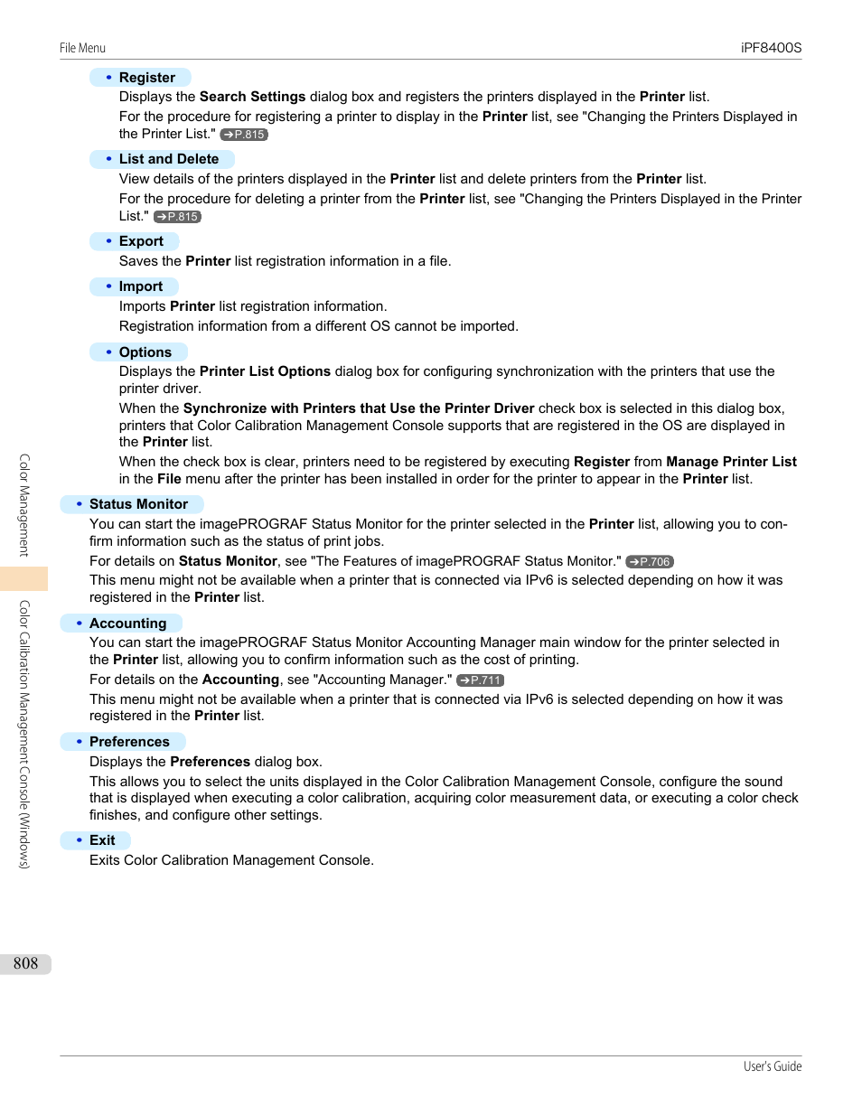 Canon imagePROGRAF iPF8400S User Manual | Page 808 / 1004