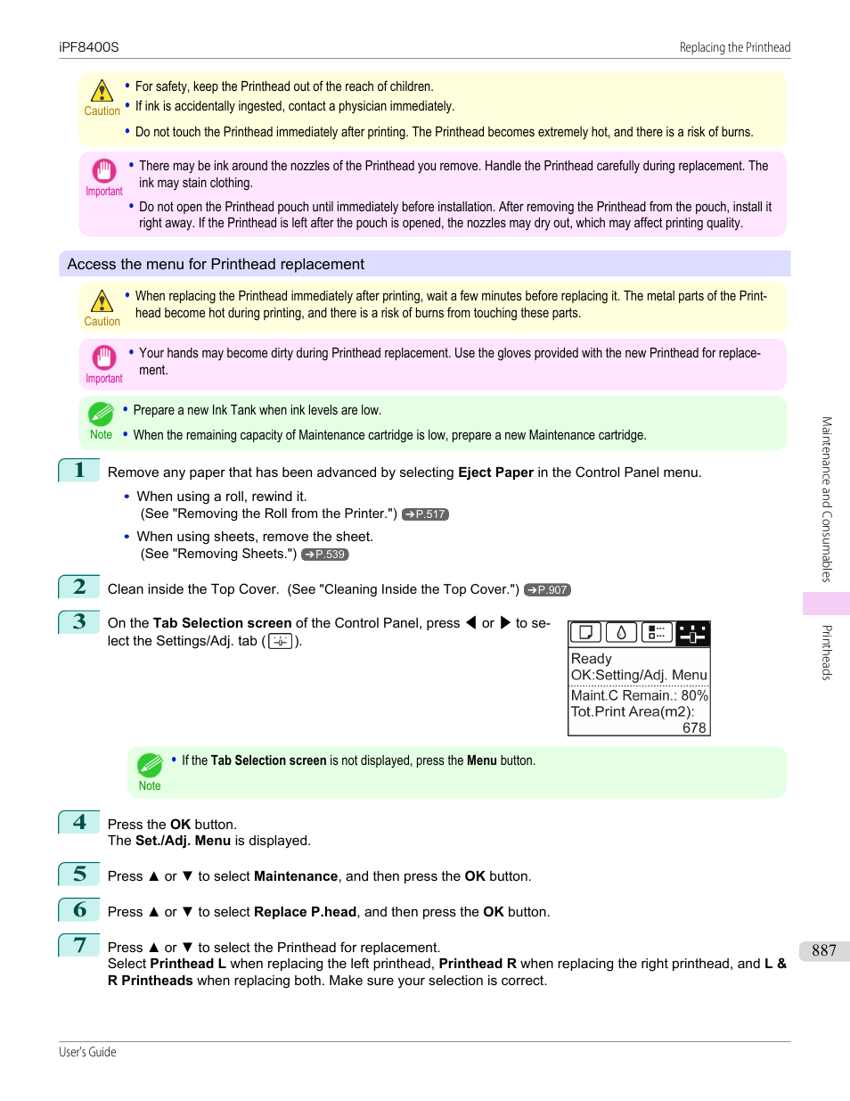 Canon imagePROGRAF iPF8400S User Manual | Page 887 / 1004