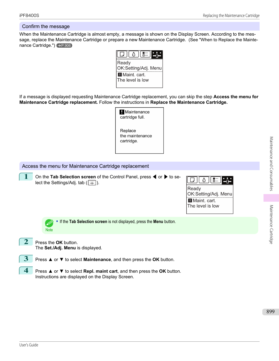 Canon imagePROGRAF iPF8400S User Manual | Page 899 / 1004
