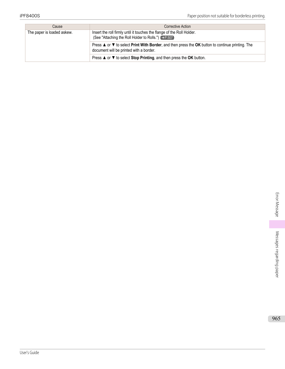 Canon imagePROGRAF iPF8400S User Manual | Page 965 / 1004