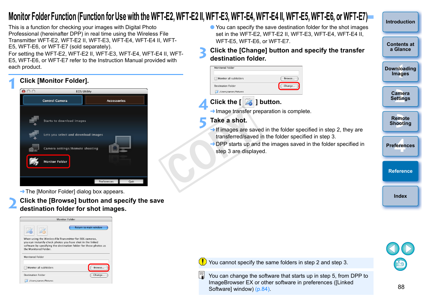 P.88, Cop y | Canon EOS Rebel SL1 18-55mm IS STM Lens Kit User Manual | Page 89 / 109