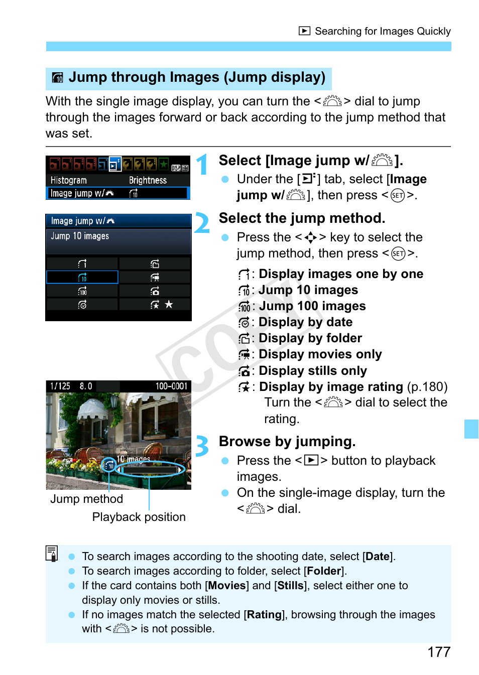 P.177, Cop y | Canon EOS Rebel T3 18-55mm IS II Lens Kit User Manual | Page 177 / 292