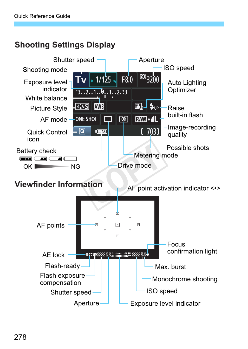 Cop y | Canon EOS Rebel T3 18-55mm IS II Lens Kit User Manual | Page 278 / 292