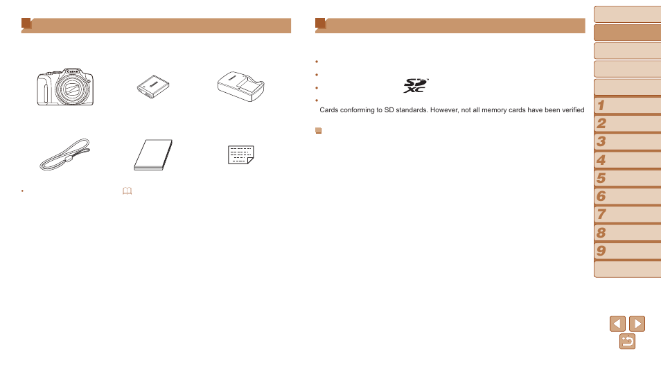 Package contents | Canon PowerShot SX170 IS User Manual | Page 2 / 135