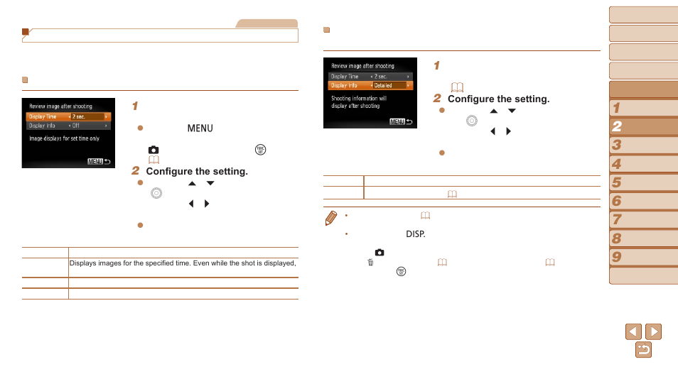 Changing the image display style after shots | Canon PowerShot SX170 IS User Manual | Page 41 / 135