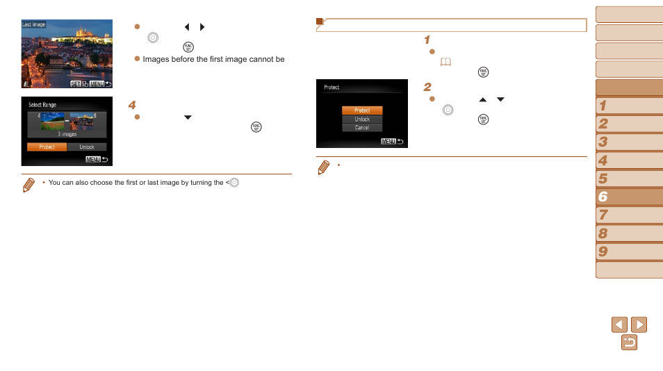 Specifying all images at once | Canon PowerShot SX170 IS User Manual | Page 77 / 135