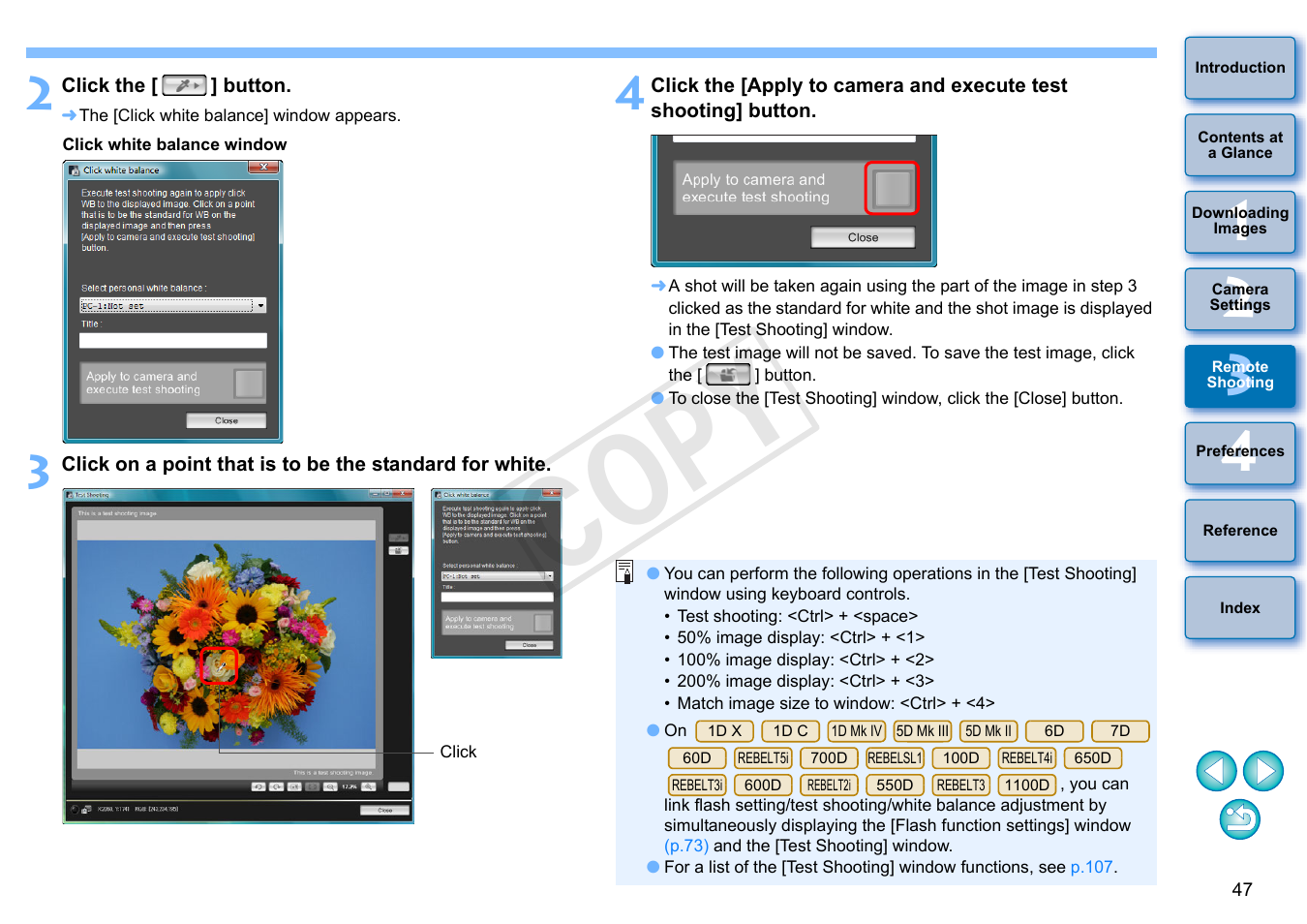 Cop y | Canon EOS Rebel SL1 18-55mm IS STM Lens Kit User Manual | Page 48 / 110