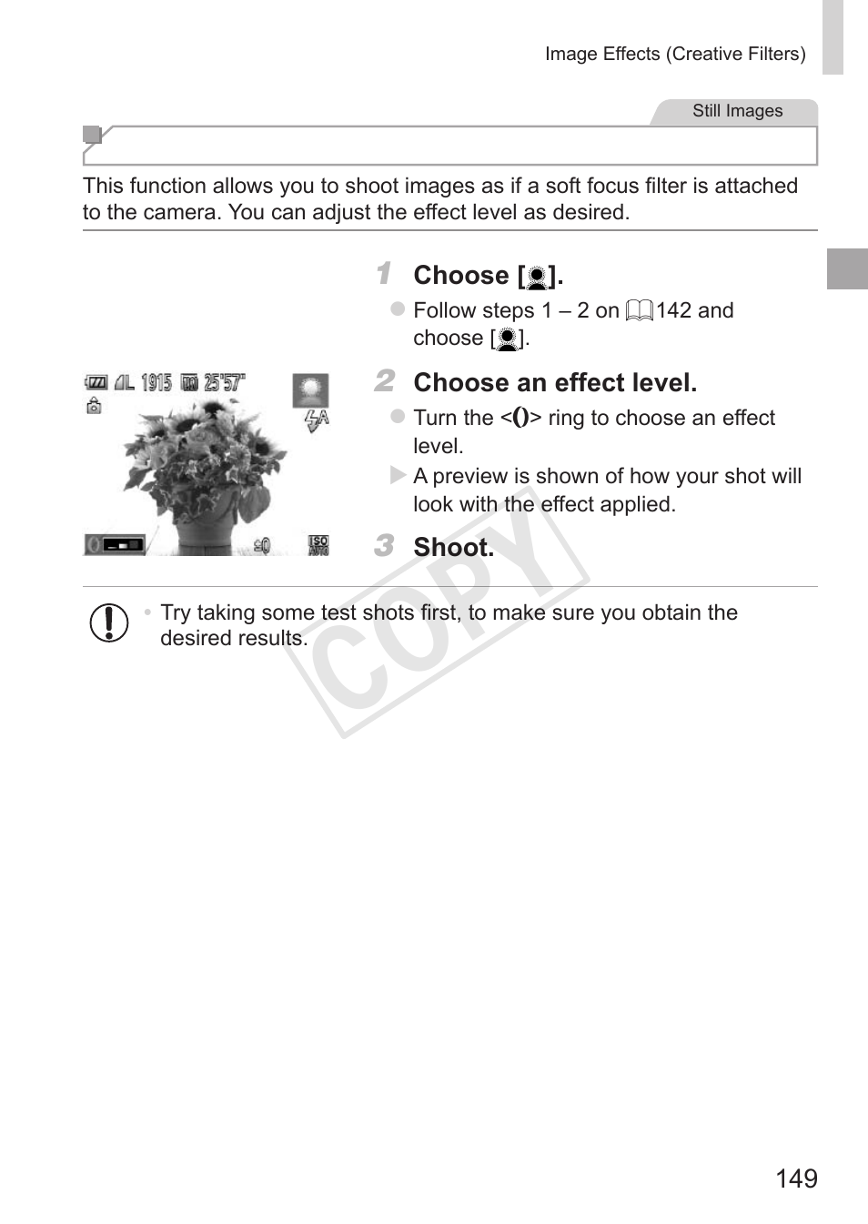 Cop y | Canon PowerShot S110 User Manual | Page 149 / 346