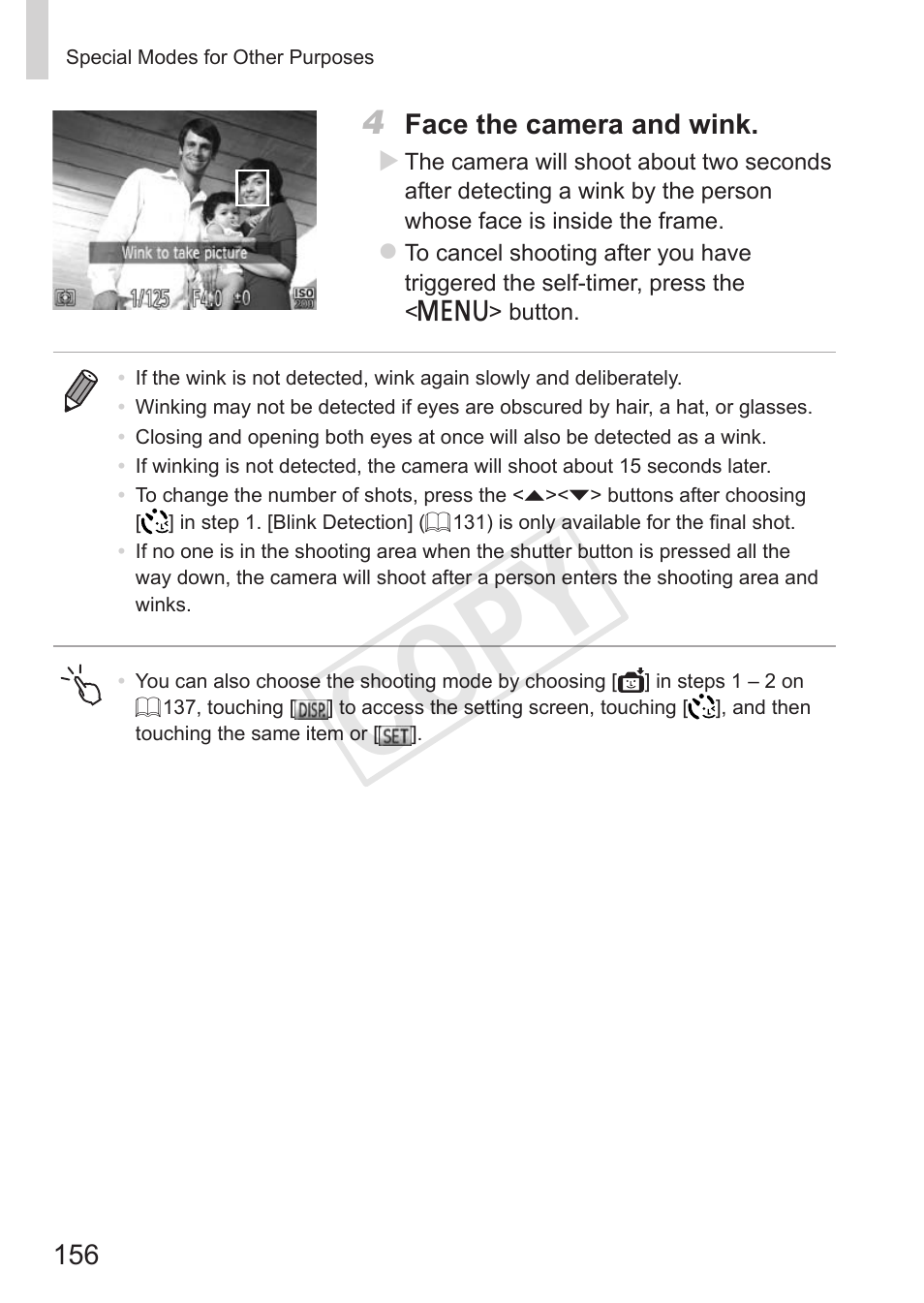Cop y | Canon PowerShot S110 User Manual | Page 156 / 346