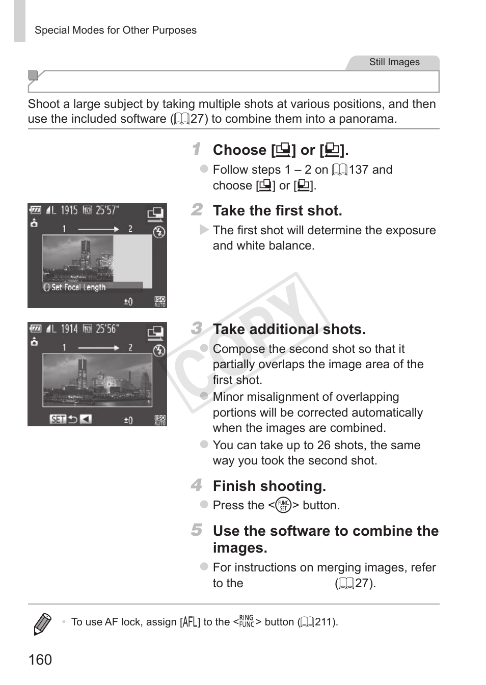 Cop y | Canon PowerShot S110 User Manual | Page 160 / 346