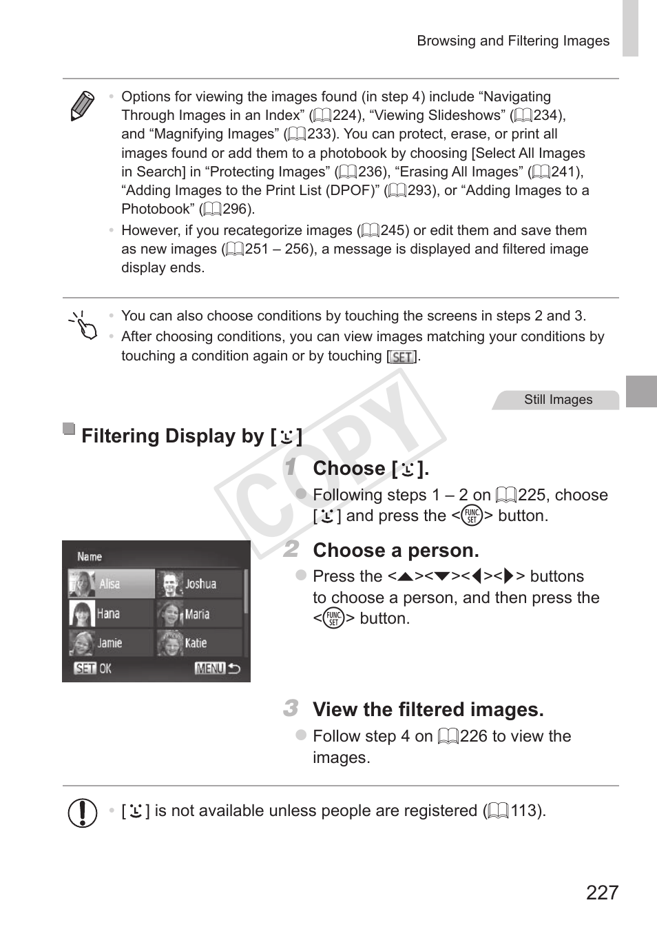 Cop y | Canon PowerShot S110 User Manual | Page 227 / 346