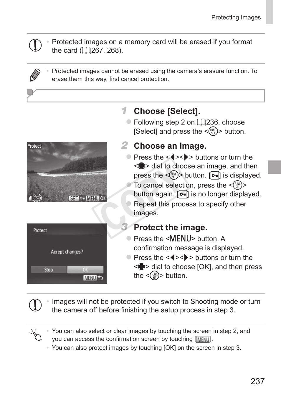 Cop y | Canon PowerShot S110 User Manual | Page 237 / 346