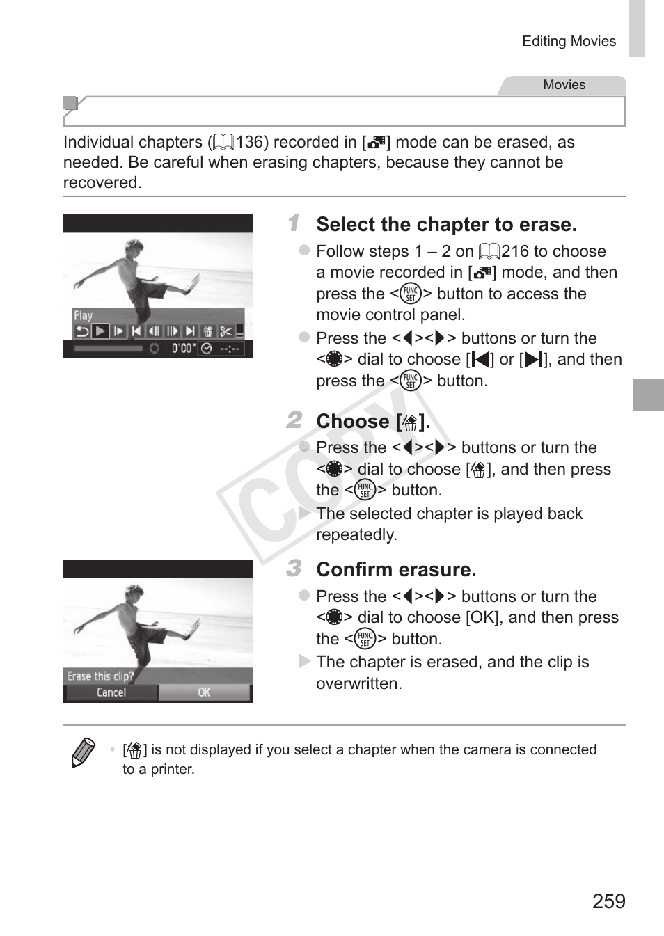 Cop y | Canon PowerShot S110 User Manual | Page 259 / 346