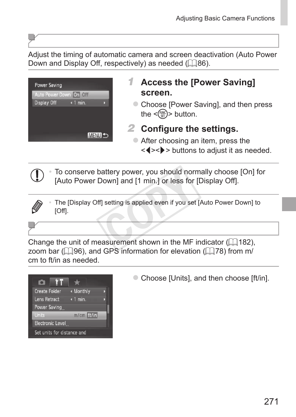 Cop y | Canon PowerShot S110 User Manual | Page 271 / 346