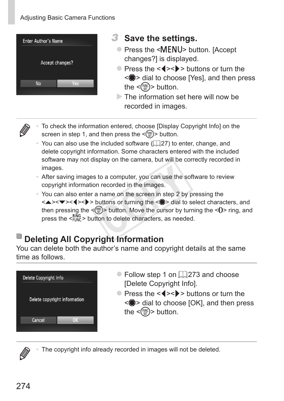 Cop y | Canon PowerShot S110 User Manual | Page 274 / 346