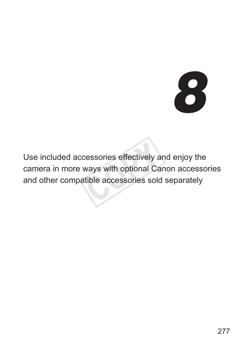 Accessories, Cop y | Canon PowerShot S110 User Manual | Page 277 / 346