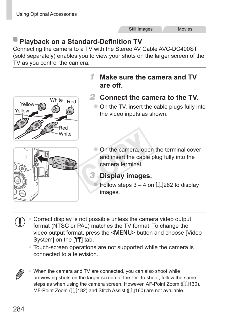 Cop y | Canon PowerShot S110 User Manual | Page 284 / 346