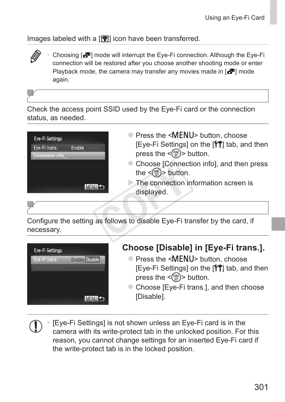 Cop y | Canon PowerShot S110 User Manual | Page 301 / 346