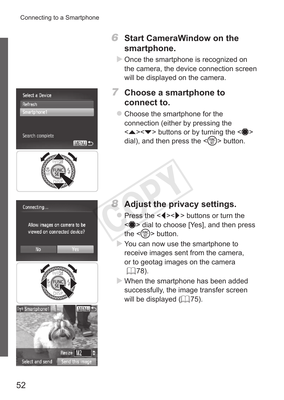 Cop y | Canon PowerShot S110 User Manual | Page 52 / 346