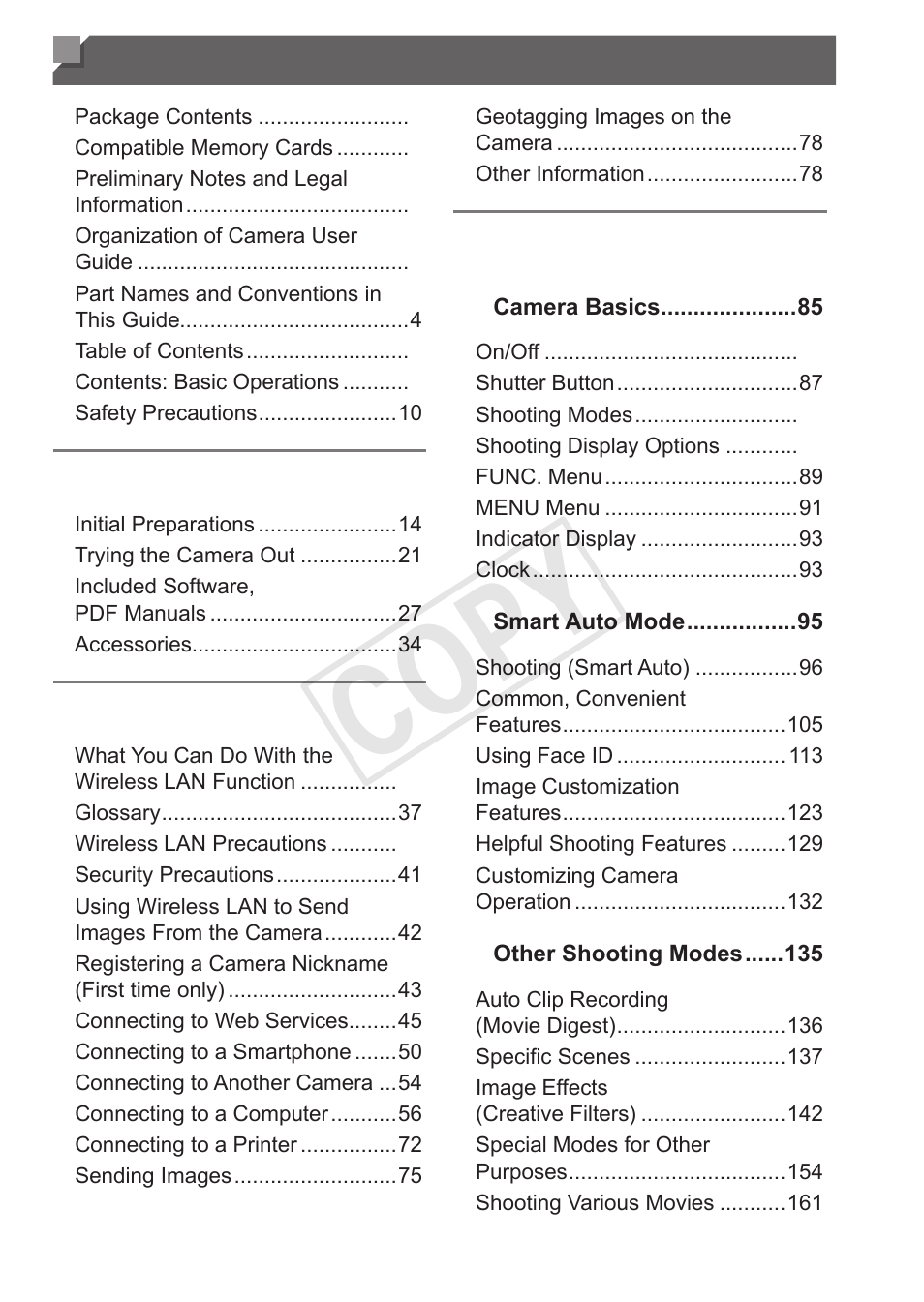 Canon PowerShot S110 User Manual | Page 6 / 346