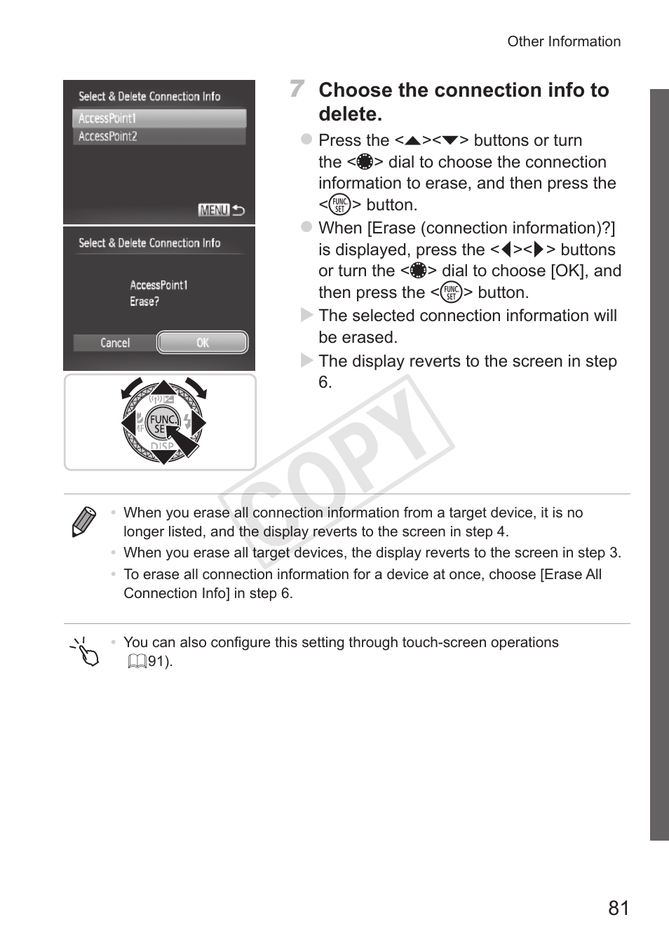 Cop y | Canon PowerShot S110 User Manual | Page 81 / 346