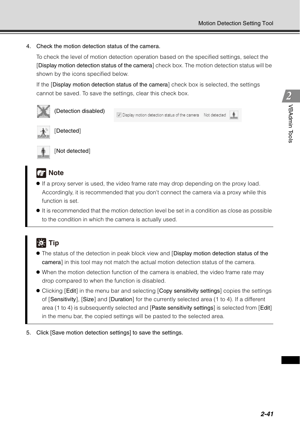 P. 2-41) | Canon VB-C60 User Manual | Page 107 / 198