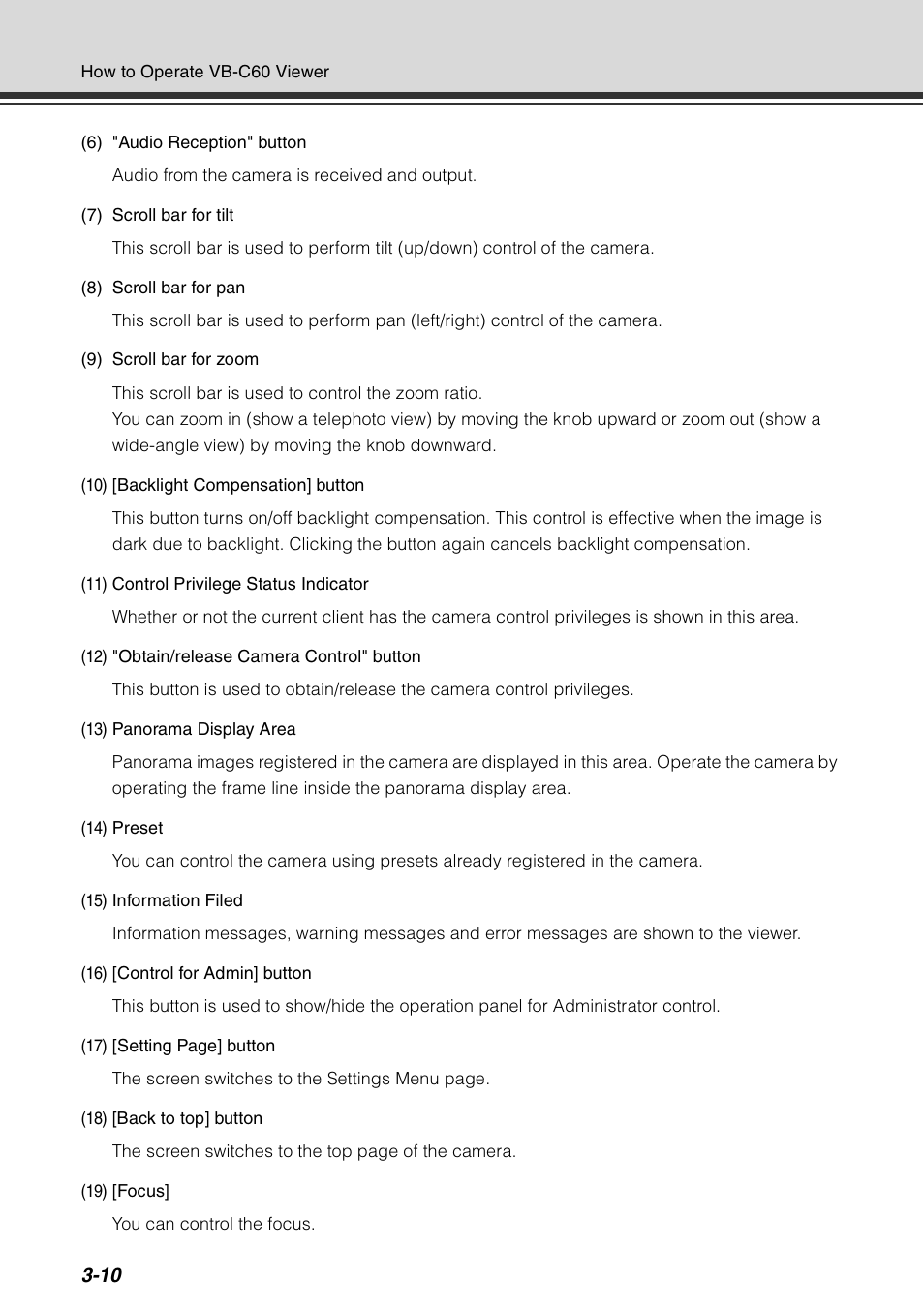 Canon VB-C60 User Manual | Page 126 / 198