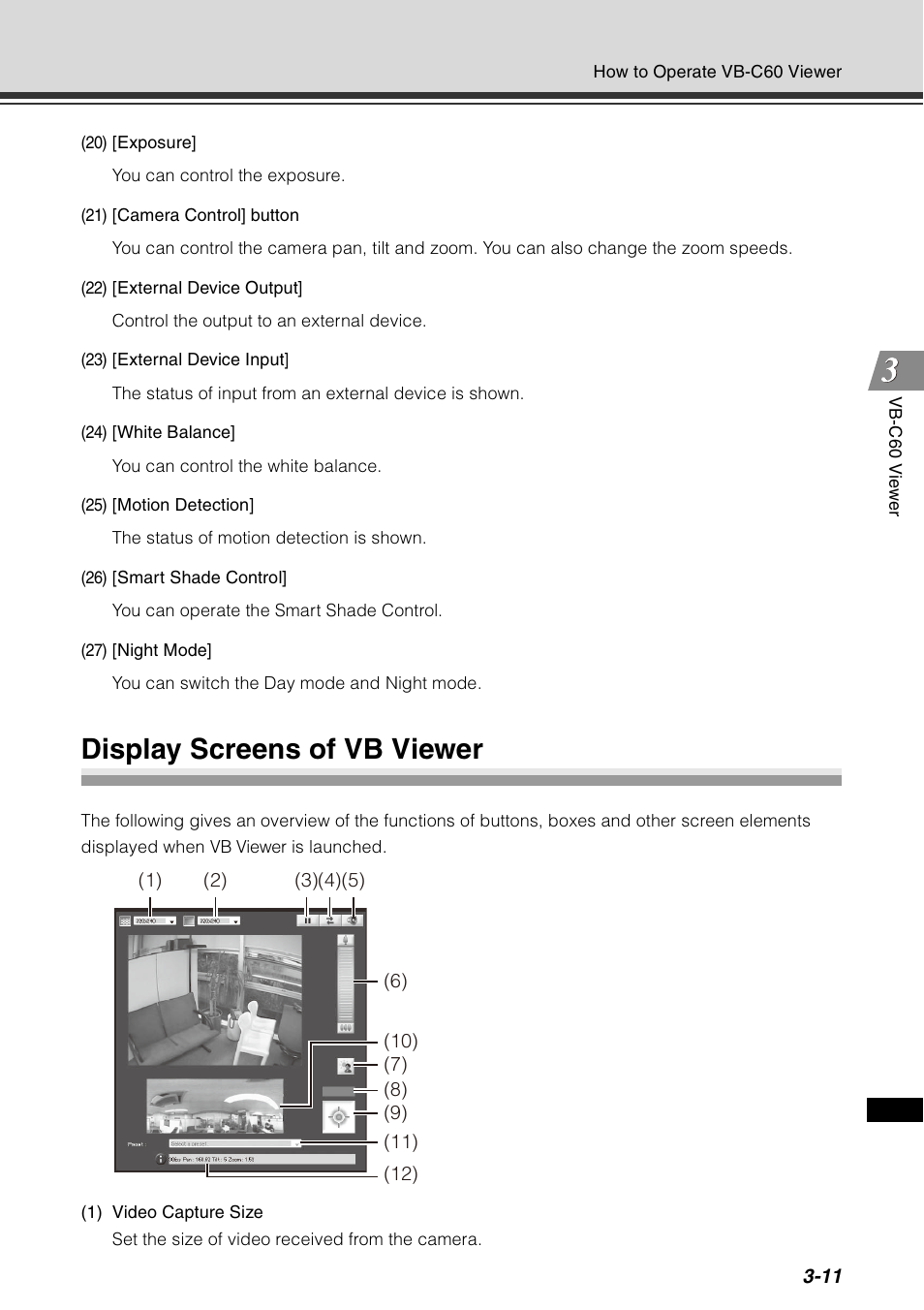 Display screens of vb viewer, Display screens of vb viewer -11 | Canon VB-C60 User Manual | Page 127 / 198