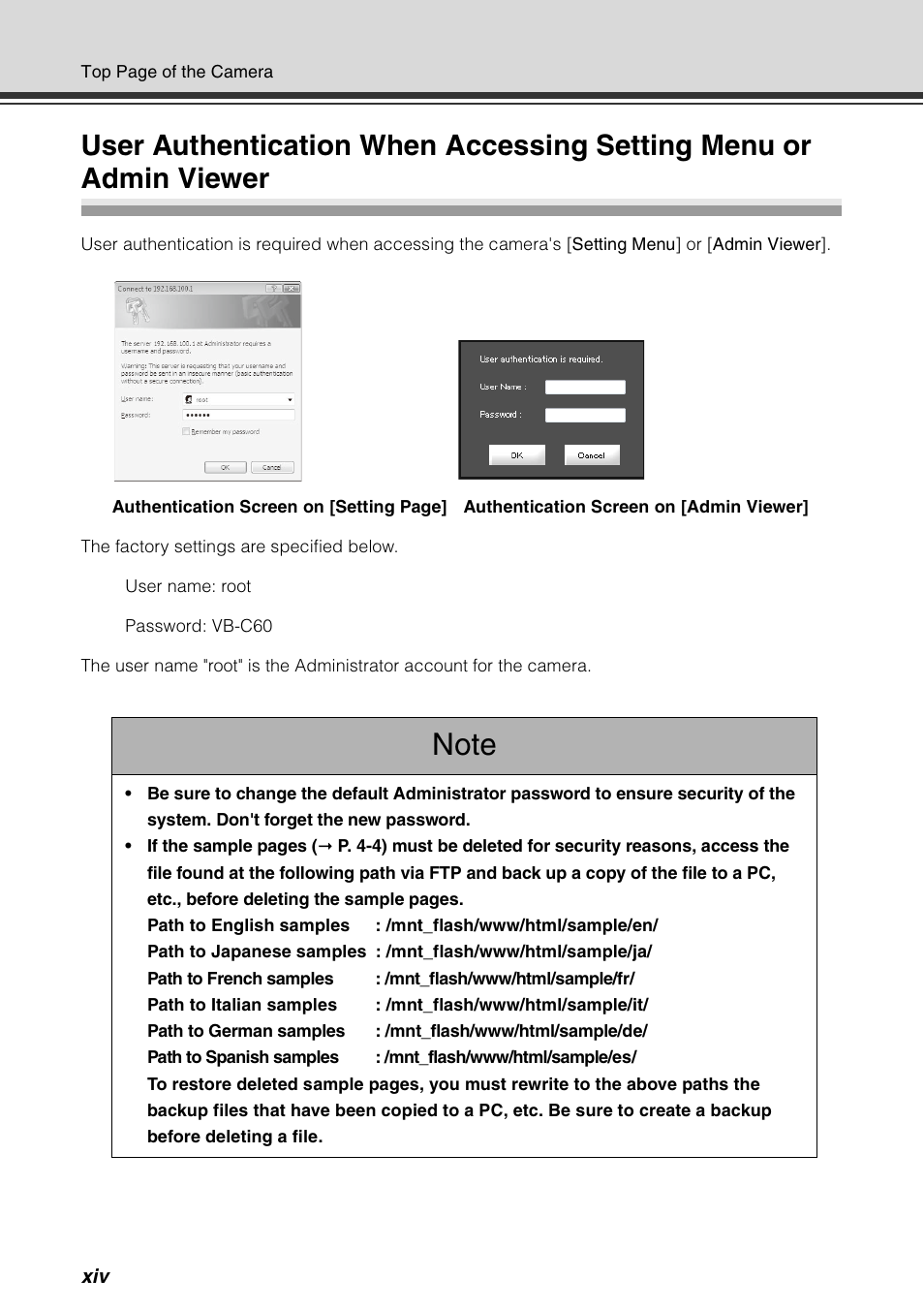 Canon VB-C60 User Manual | Page 14 / 198