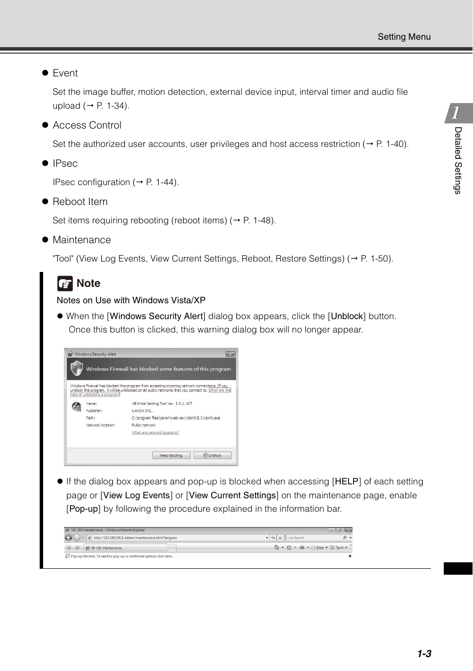 Canon VB-C60 User Manual | Page 19 / 198