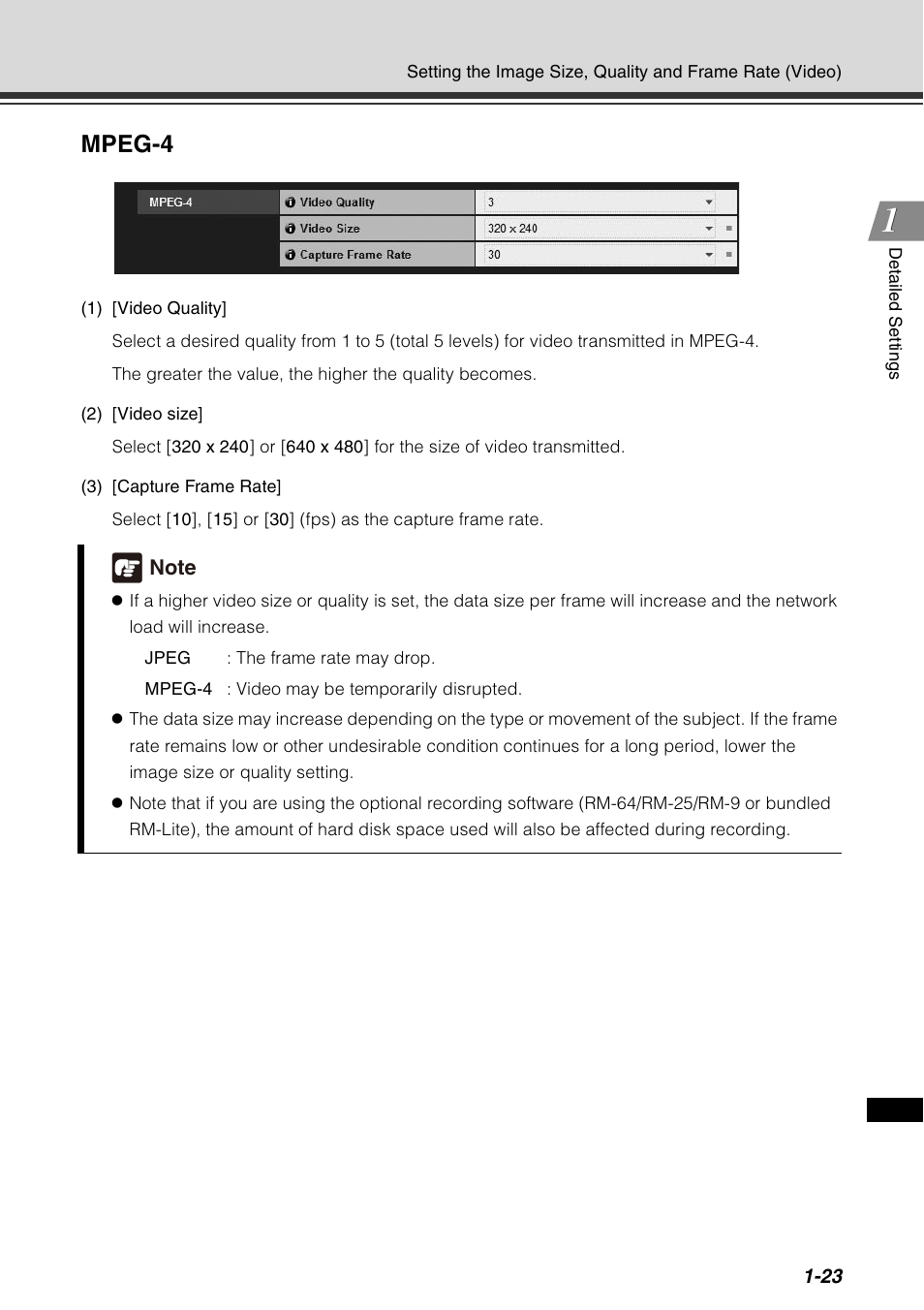 Mpeg-4 | Canon VB-C60 User Manual | Page 39 / 198