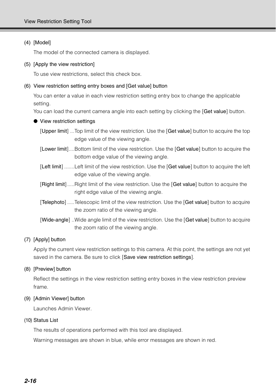 Canon VB-C60 User Manual | Page 82 / 198