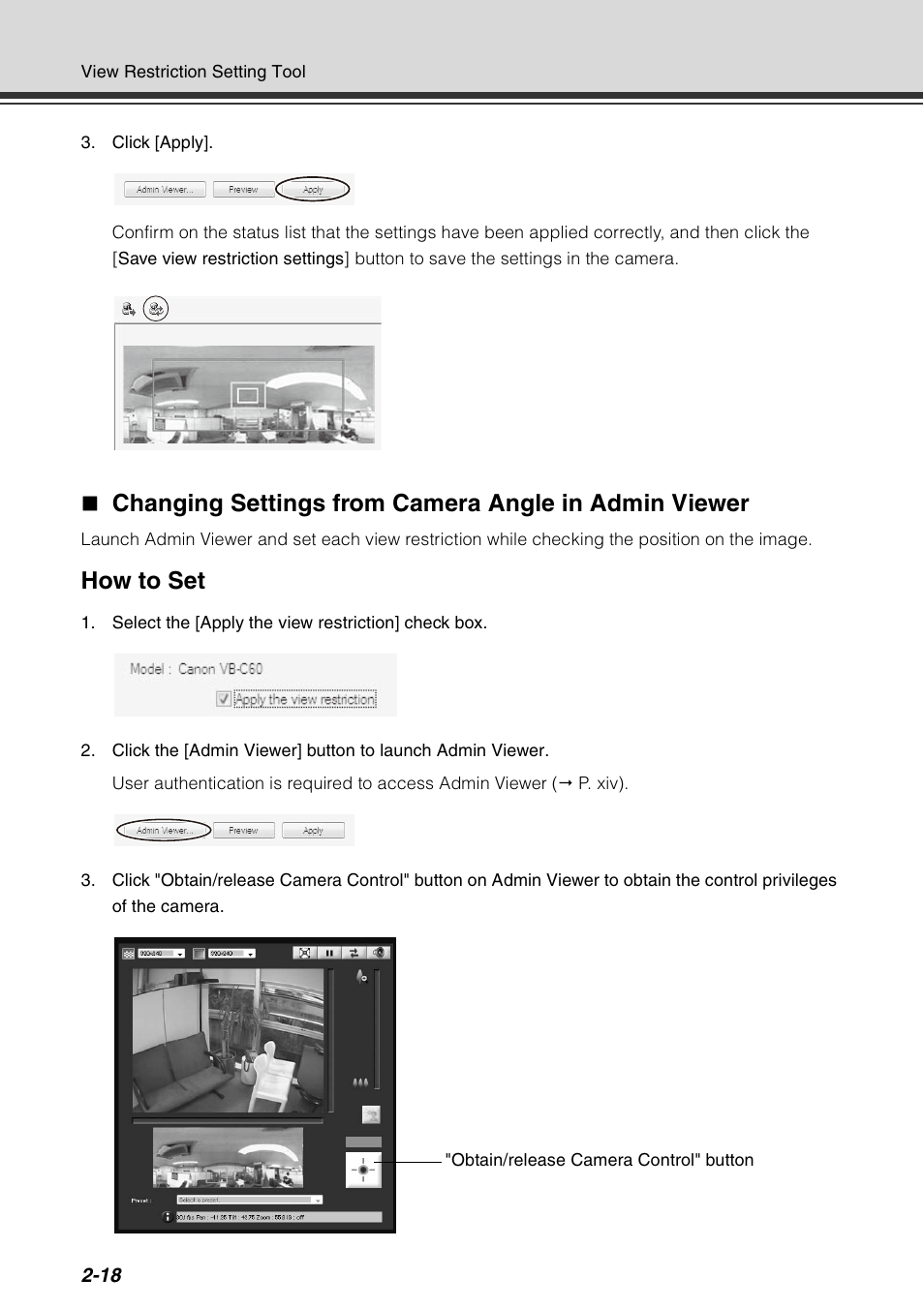 How to set | Canon VB-C60 User Manual | Page 84 / 198