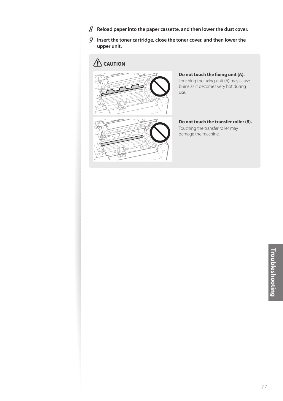 Canon FAXPHONE L100 User Manual | Page 77 / 96