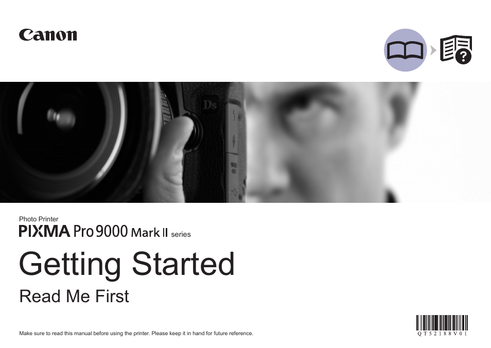 Canon PIXMA Pro9000 Mark II User Manual | 36 pages