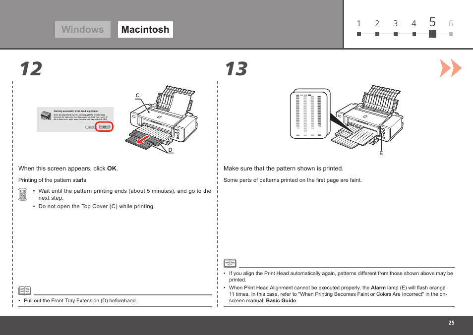 Windows macintosh | Canon PIXMA Pro9000 Mark II User Manual | Page 27 / 36
