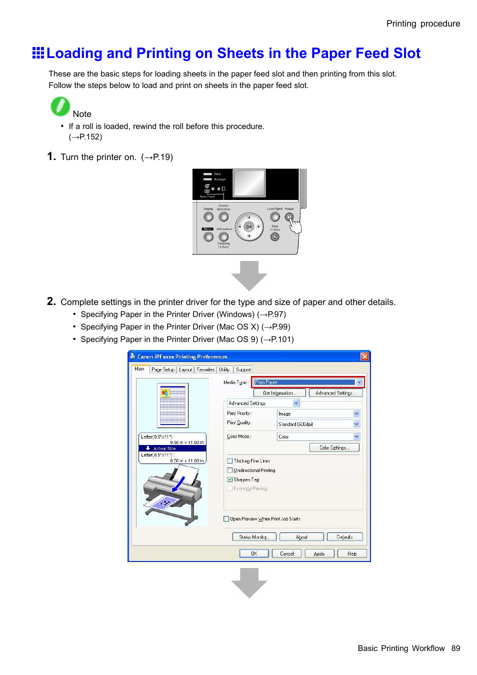 Canon imagePROGRAF iPF610 User Manual | Page 103 / 746