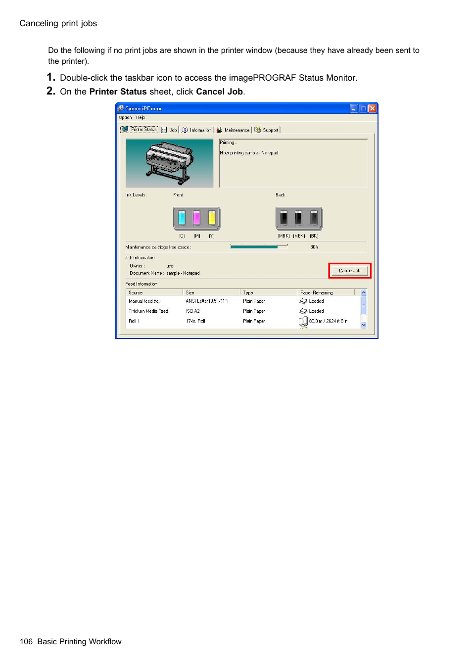Canon imagePROGRAF iPF610 User Manual | Page 120 / 746