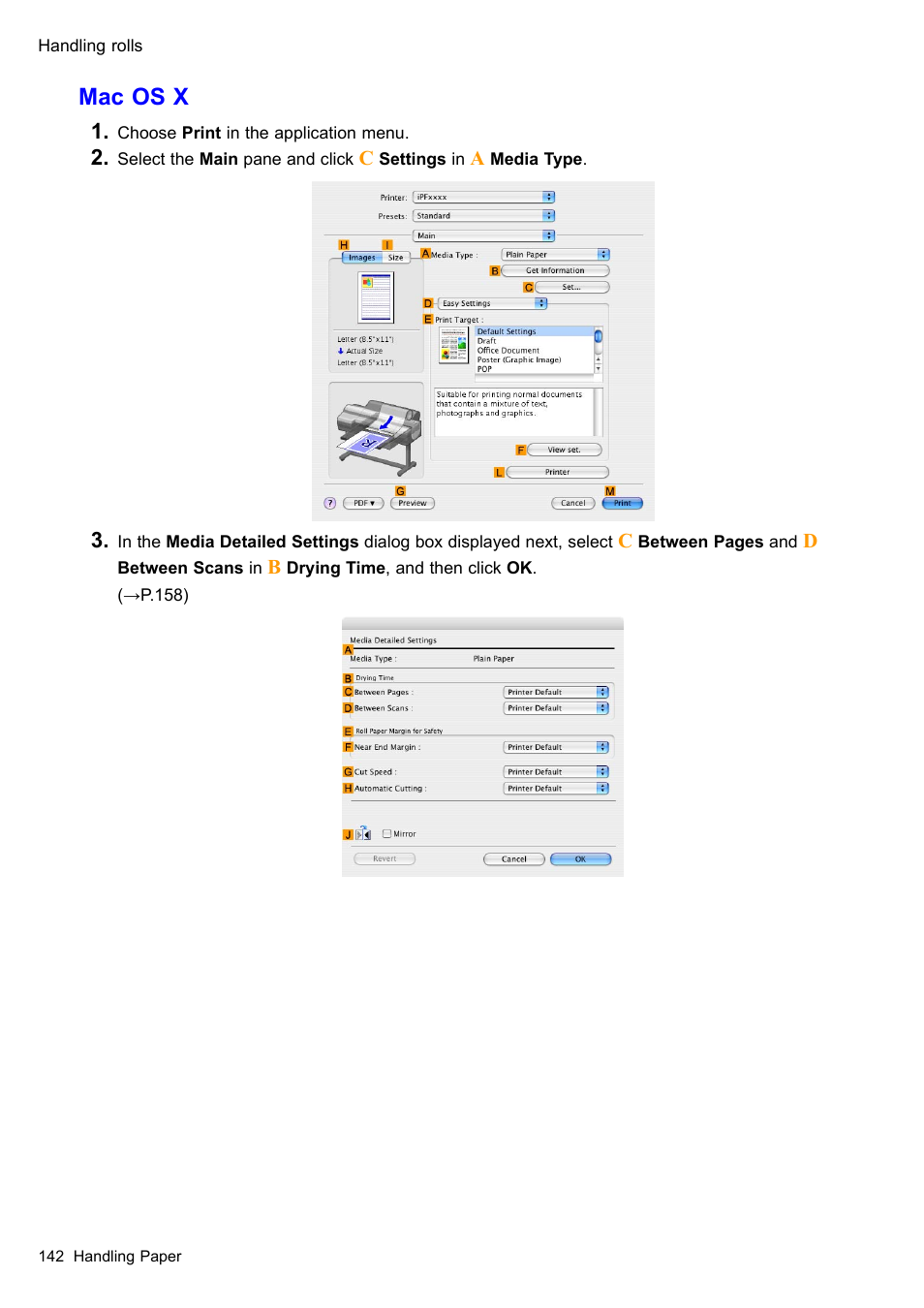 Mac os x | Canon imagePROGRAF iPF610 User Manual | Page 156 / 746