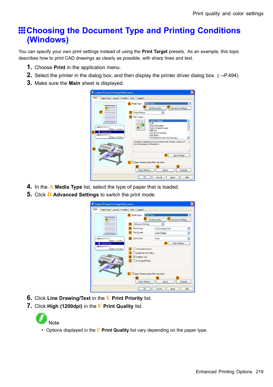 Canon imagePROGRAF iPF610 User Manual | Page 233 / 746