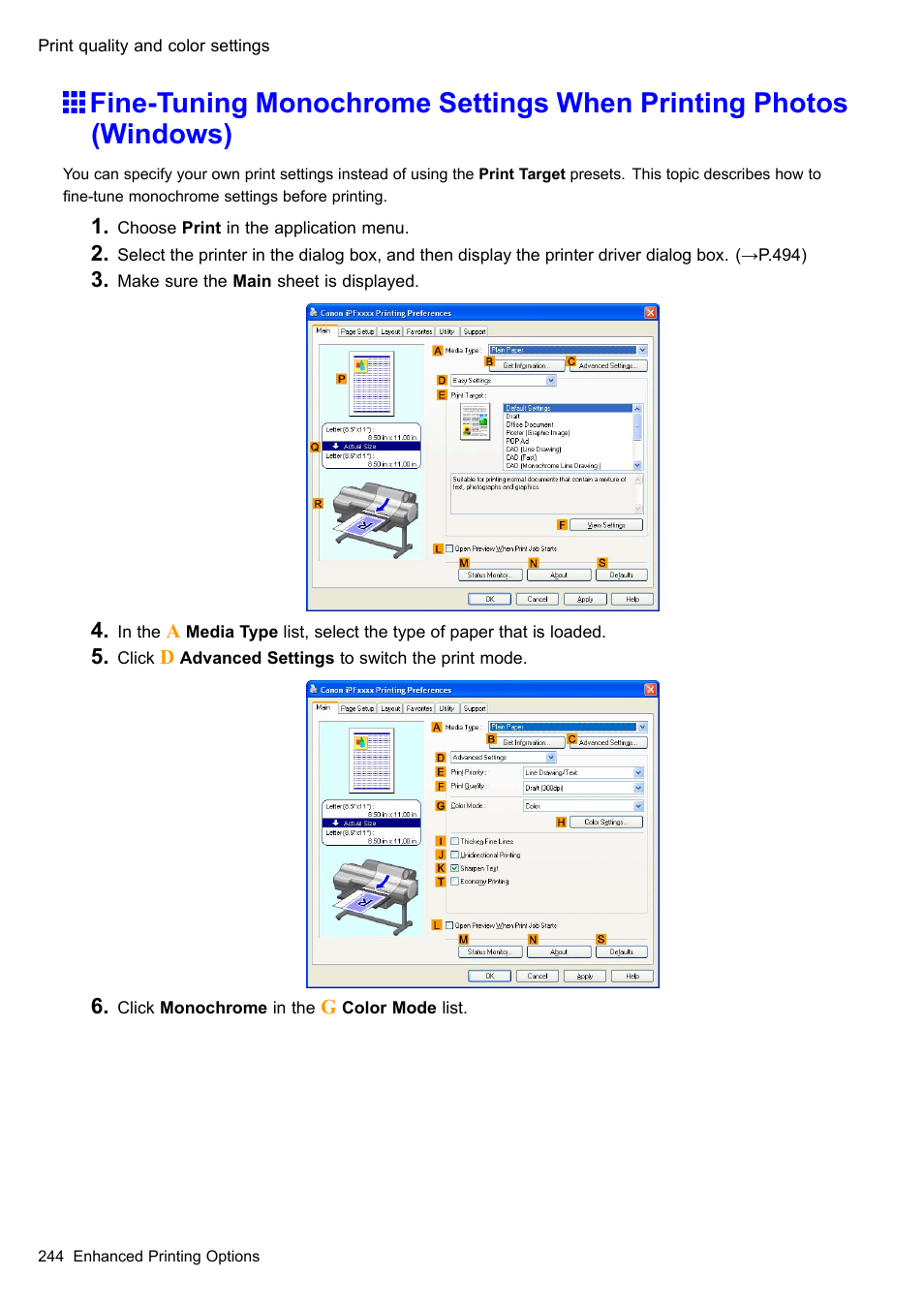 Canon imagePROGRAF iPF610 User Manual | Page 258 / 746