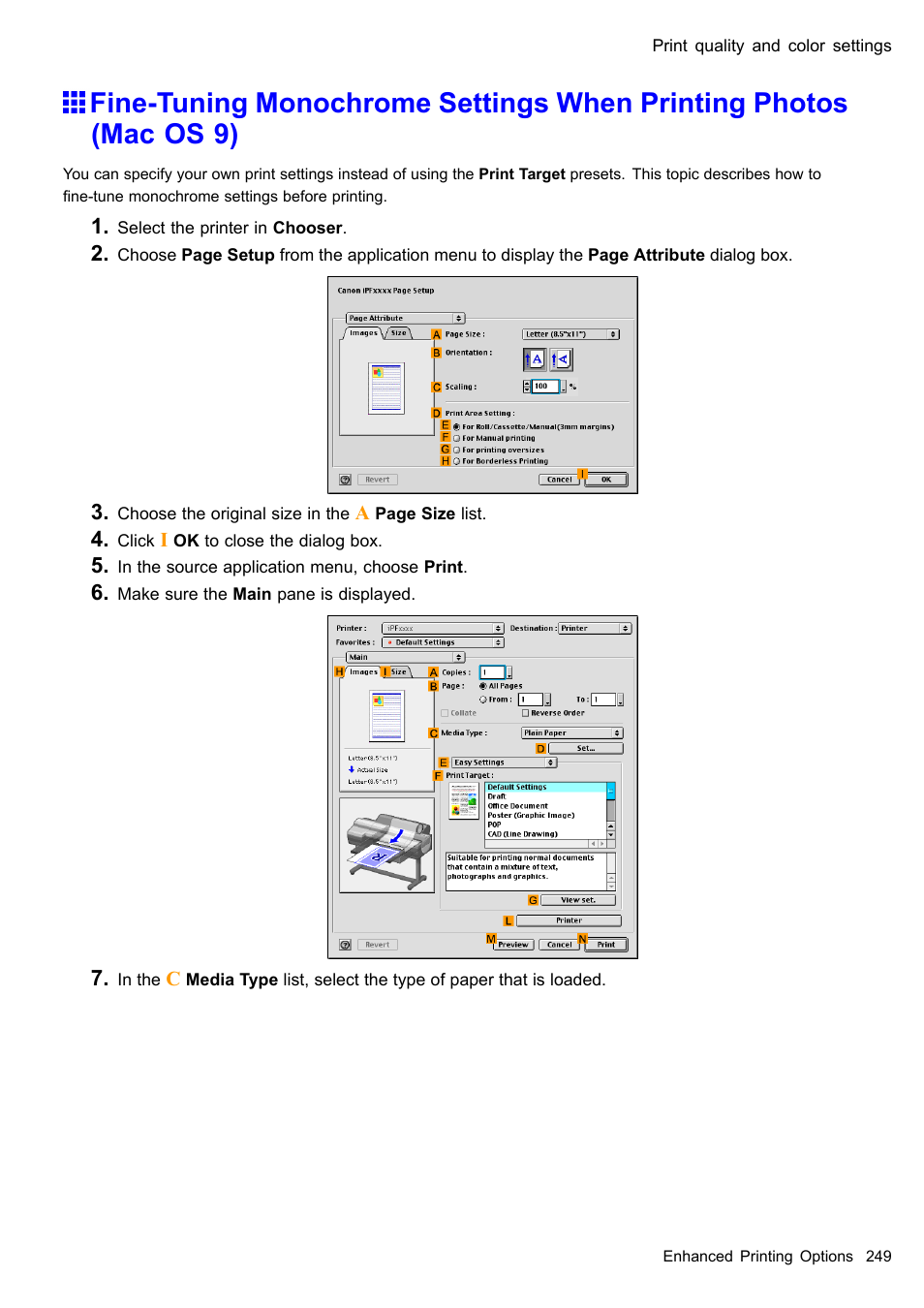 Canon imagePROGRAF iPF610 User Manual | Page 263 / 746