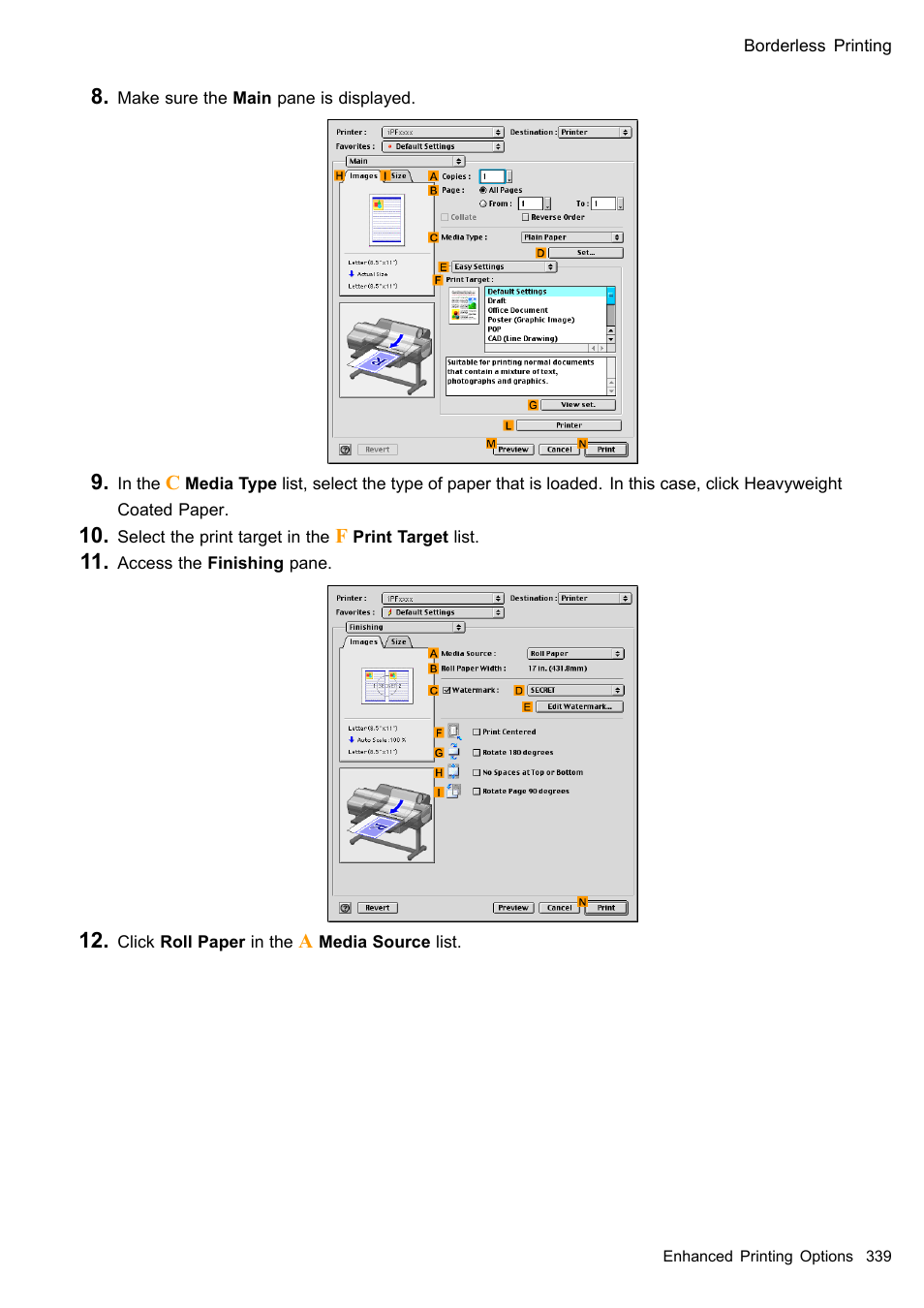 Canon imagePROGRAF iPF610 User Manual | Page 353 / 746