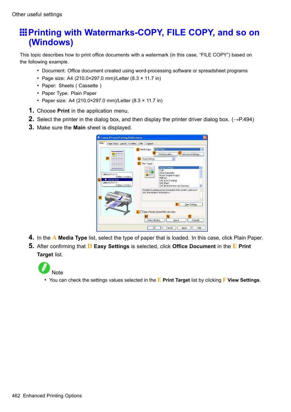 Canon imagePROGRAF iPF610 User Manual | Page 476 / 746