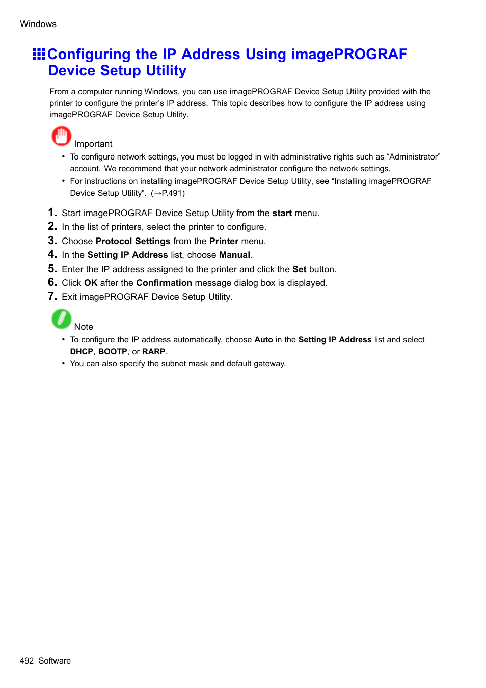 Canon imagePROGRAF iPF610 User Manual | Page 506 / 746